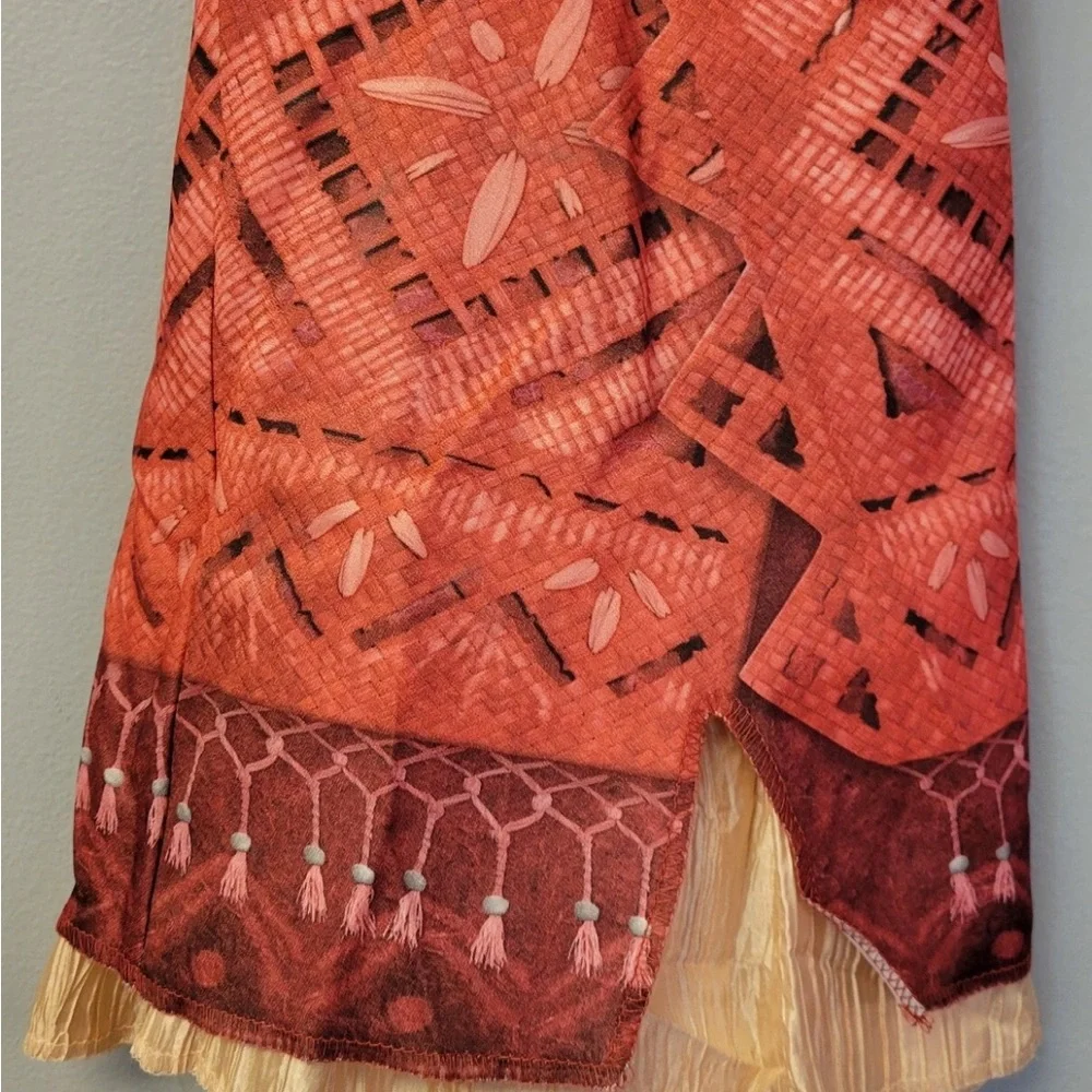 Disney Moana ll Dress Up Costume Size Med 7/8 Girls Child Kids Youth Disguise